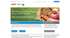 Desktop Screenshot of newyorklife-aarp.com